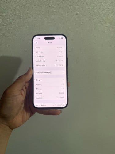 Sell iPhone 16 128g Sim2 99%