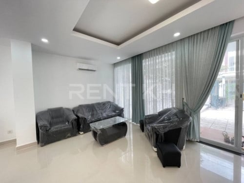 Twin Villa for Rent at Borey Orkide The Botanic City