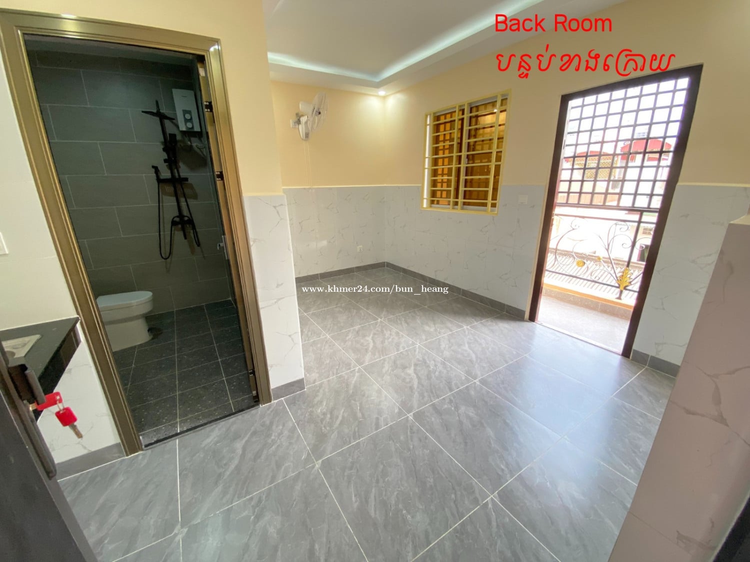 បន្ទប់សម្រាប់ជួល នៅទួលគោក | Room For Rent at Toul Kork