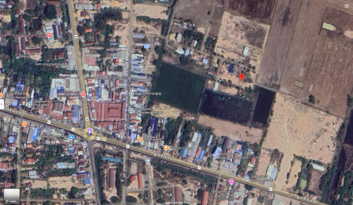 ដីកែវលក់បន្ទាន់ លក់ក្នុងតម្លៃដើម ទិញទុកអស់រយៈពេល៧ឆ្នាំ នៅជិតរង្វង់មូល ស្រុកក្រឡាញ់ ខេត្តសៀមរាប