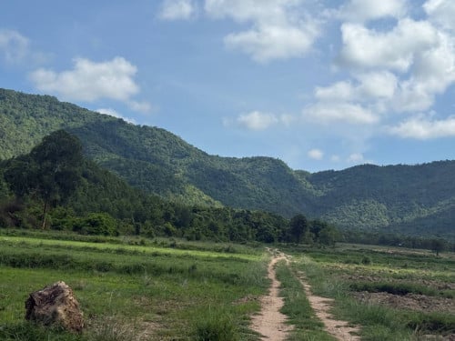 ដីលក់ទេសភាពស្អាតជាប់ជើងភ្នំ