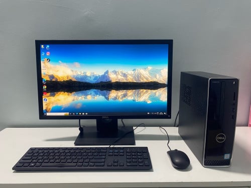 មួយឈុតកុំព្យូទ័រតម្លៃ 120$✅DELL lnspiron 3470✅CPU i5 8100✅RAM 8G✅SSD 256g✅MONITOR 24in 2019✅ HAVE W
