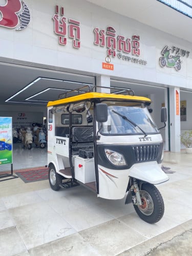 កង់បីអគ្គិសនីJB រត់បានឆ្ងាយពី 150-350Km ល្បឿន 70