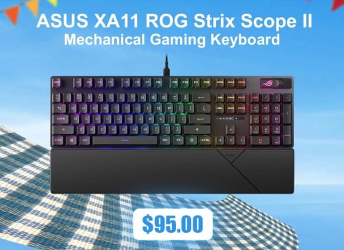 លក់​ keyboard ROG Strix Scope II