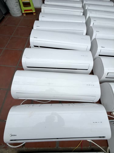 ស្តុកថ្មីម៉ូយៗ ម៉ាសុីន Midea 1hp & 1.5hp មួយទឹកៗមេស្អាតៗ Telegram 081918518/ 098918518