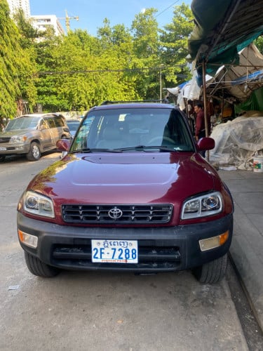 ឡានលក់ RAV4 ឆ្នាំ1997 ពណ៌ក្រហម