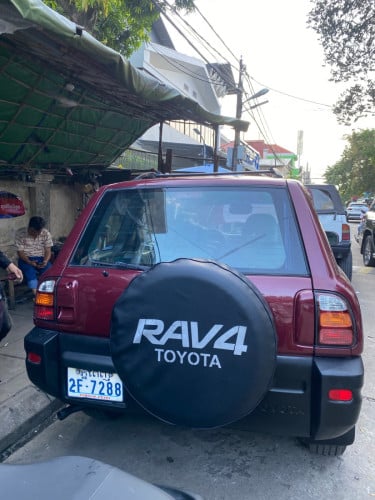 ឡានលក់ RAV4 ឆ្នាំ1997 ពណ៌ក្រហម