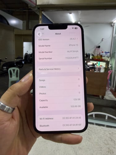 13 128G មានស្កេន