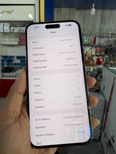 14 Pro Max LLA ESIM (128)G