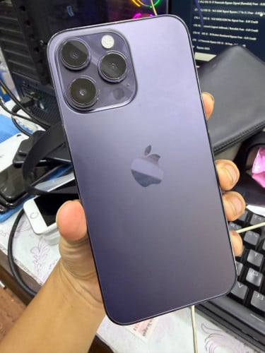 14PM 128GB ZA ថ្ម 100% តួប្តូរហើយ 99 អេក្រង់ថ្មី ZY