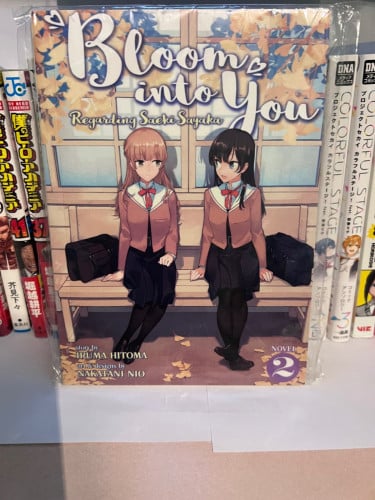 Bloom into you Light novel vol 1-3