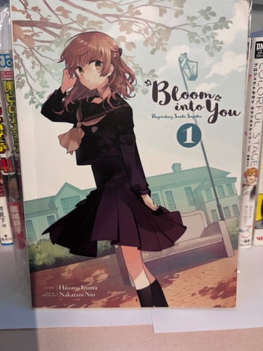 Bloom into you Light novel vol 1-3