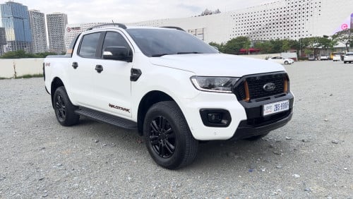 Ford range wildtrak ម៉ាស៊ីន Bi-Turbo ឆ្នាំ2022 ពណ៍ស