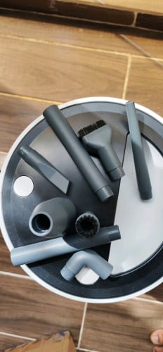 Original Haier HZ-T810W Vacuum Top-End Model New | ម៉ាស៊ីនបូមធូលី Haier ម៉ូដែលកំពូល ថ្មី គ្រប់គ្រឿង