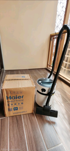 Original Haier HZ-T810W Vacuum Top-End Model New | ម៉ាស៊ីនបូមធូលី Haier ម៉ូដែលកំពូល ថ្មី គ្រប់គ្រឿង