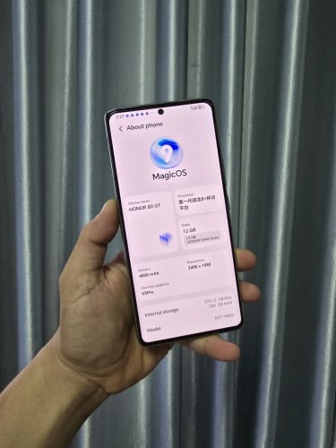 Honor 80GT Sim2 ស្អាត98% Ram12+7G Storag256G
