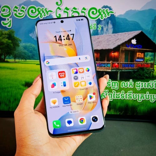 HONOR 90 5G Global (វ៉ៃដូរបាន)មានធានាច្បាស់លាស់ត្រឹមត្រូវ