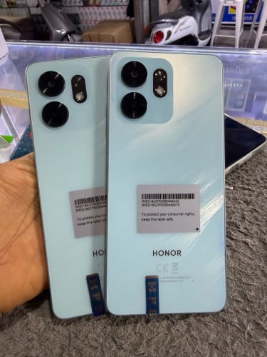 Honor X6D 5G Memory128G ក្រុមហ៊ុនសុីមពីរ មានឆ្នាំងសាក