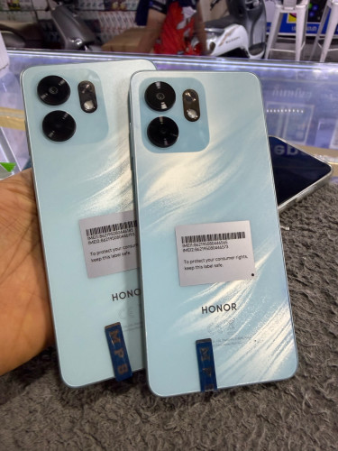 Honor X6D 5G Memory128G ក្រុមហ៊ុនសុីមពីរ មានឆ្នាំងសាក