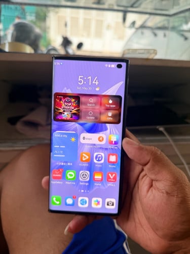 Huawei mate Xs 2 អេក្រង់ស្អាតស្ទើតួ