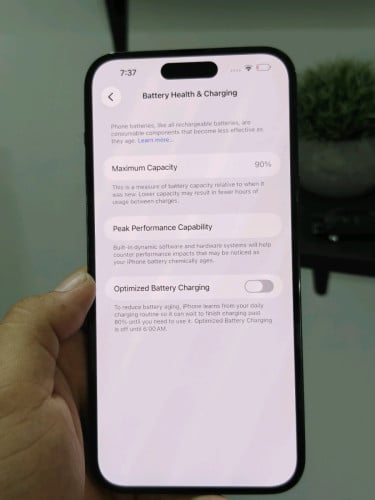 iPhone 14 Pro max 128g ZA សានុំហ្សិន ស្អាត98%