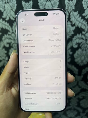 iPhone 15 plus