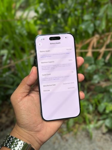 iPhone Air 256G X/A ស្អាតដូចថ្មី សាកថ្មបាន72ដង