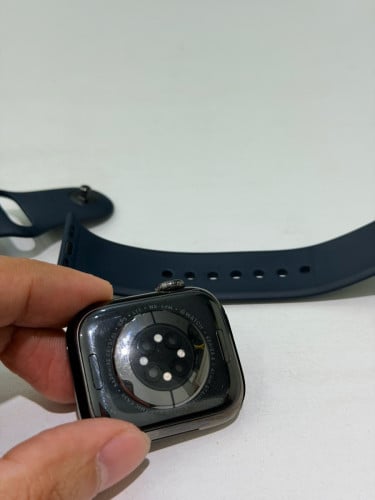 Iwatch S8 41mm stainless steel ខ្សែ​ ឆ្នាំង tyle-c ហ្សីន