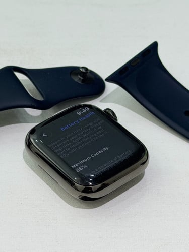 Iwatch S8 41mm stainless steel ខ្សែ​ ឆ្នាំង tyle-c ហ្សីន