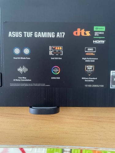 Laptap Asus Tuf gaming A17 នៅស្អាត99%