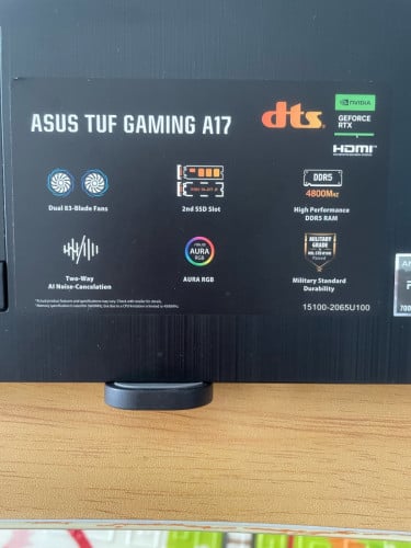 Laptap Asus Tuf gaming A17 នៅស្អាត99%