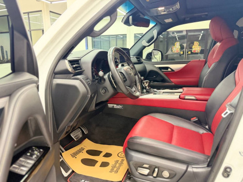 Lexus LX600 2023 F-Sport ស ក្នុង ក្រហម USA Spec ប្រើបាន 4800Miles New Tax