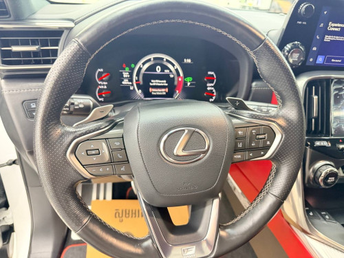 Lexus LX600 2023 F-Sport ស ក្នុង ក្រហម USA Spec ប្រើបាន 4800Miles New Tax
