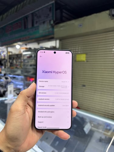 Mi15 512G Ram12G Sim2 សានុំក្រុមហ៊ុន ស្ទើរតួរតិចៗ