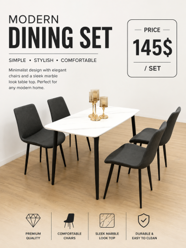 Modern Dining Set