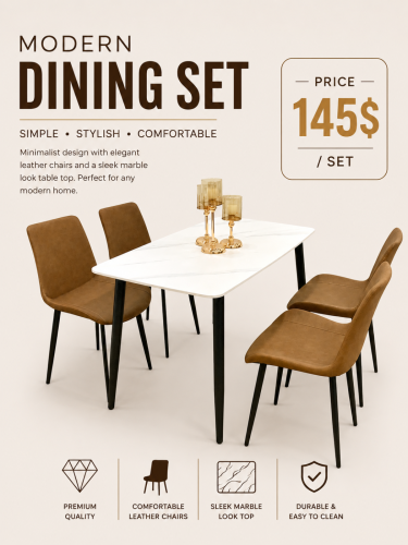 Modern Dining Set