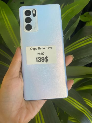 OPPO Reno 6 pro(256g)139$ទេបងៗ🥰អាចឆាតសួរបានបងៗ