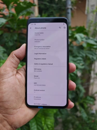 Pixel 4xl 64G (វៃដូរបាន)👉$100