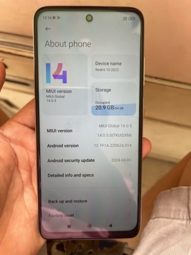 Redmi 10 2022