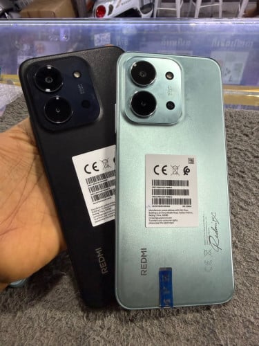 Redmi 15c Ram8G Memory256G ក្រុមហ៊ុនសុីមពីរ មានឆ្នាំងសាក