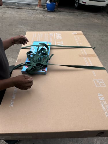 Smart tv ចិន 60” ថ្មី 350$ ធានា១ឆ្នាំ ថ្មី កេស