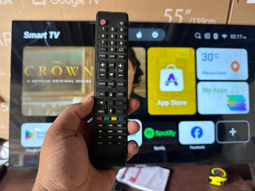 Smart tv ចិន 60” ថ្មី 350$ ធានា១ឆ្នាំ ថ្មី កេស