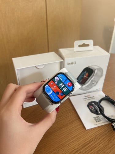 Smart Watch Model: IMIKI SF1 វ៉ៃចេញក្នុងតម្លៃធូរៗ ធានាស្អាត 99.99%