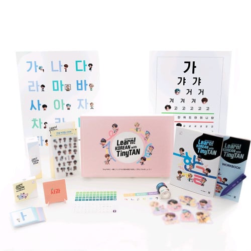 TinyTan Korean learning kit