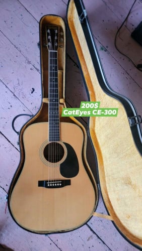 Tokai CatEyes CE-300. Acoustic Japan
