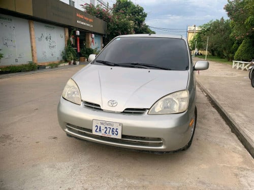 Toyota Prius 2001 hybrid ឡានមូល100%