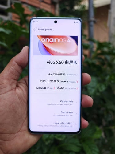 Vivo X60 12g/256g_CH(វៃដូរបាន)👉$95