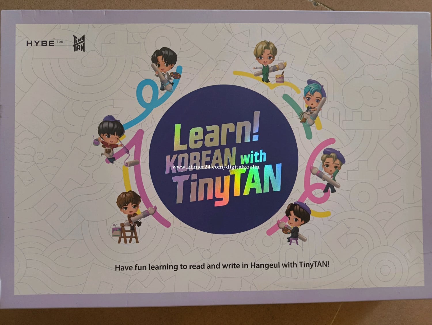 TinyTan Korean learning kit
