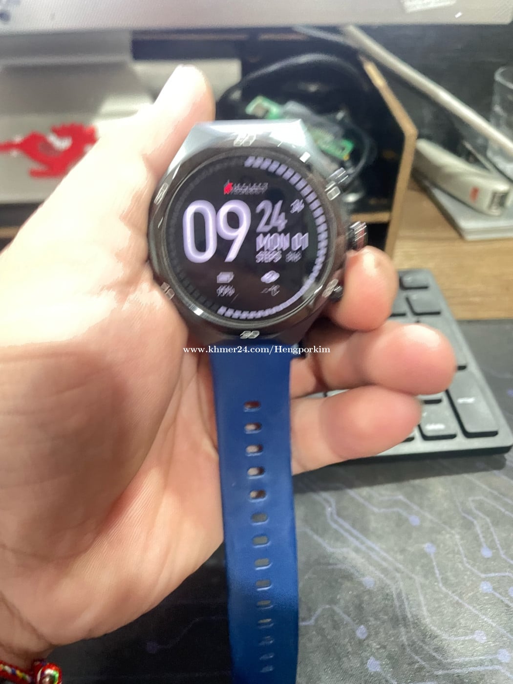 លក់smart kieslect AI smartwacth elite2 98%(មានធានា)