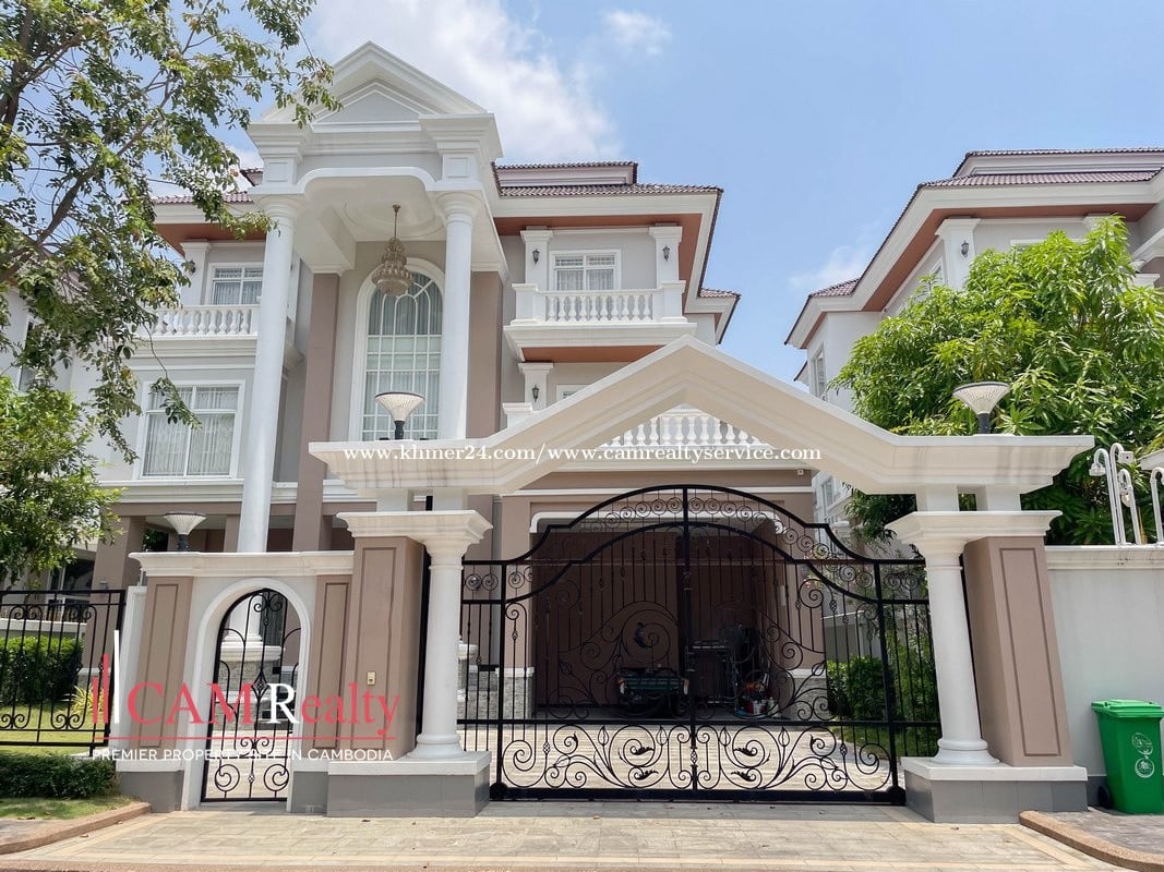 8 BR Queen Villa – V3 For Rent In Borey Peng Huoth The Star Platinum Eco Melody